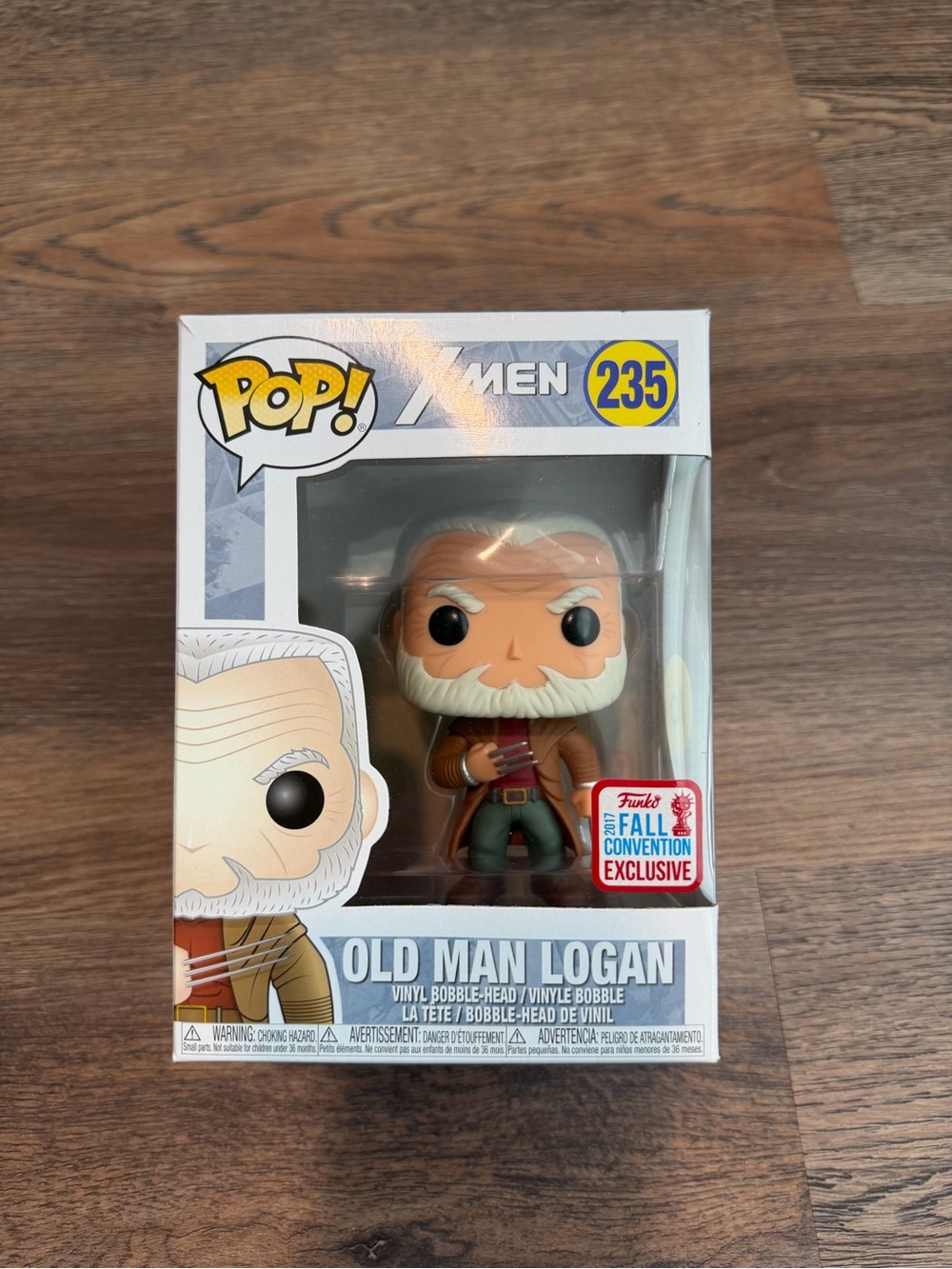 Funko Pop! Marvel X-Men Old Man Logan #235 2017 Fall Convention Exclusive Rare